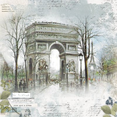 Old French Calendar Picture