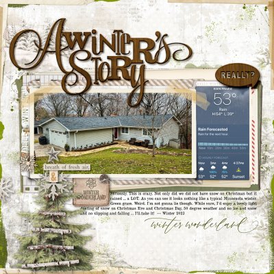A Winter's Story - No Snow!