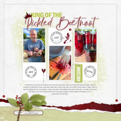 King of the Pickled Beetroot