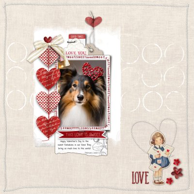 Template Mashup: Design with Hearts