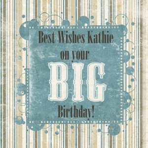 Happy Birthday Kathie!
