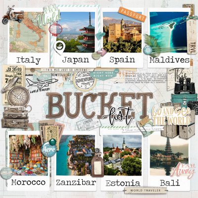 Bucket list travel
