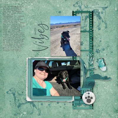 Happy Vibes (April scraplift chain)