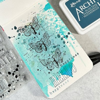 Mixed Media Journal page
