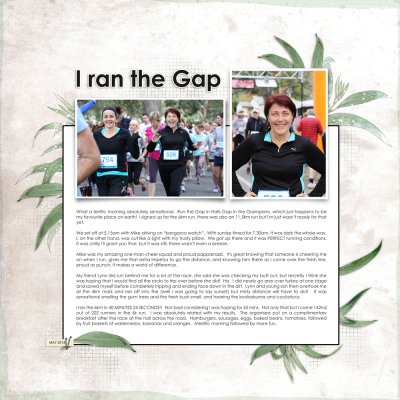 June Scraplift Chain - I ran the Gap