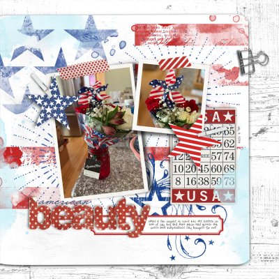 2024-07-04 4th of July bouquet