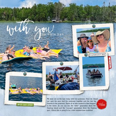 Floating on the Lake - RIGHT SIDE
