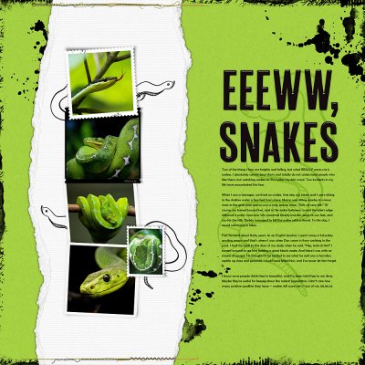 Eeeww, Snakes