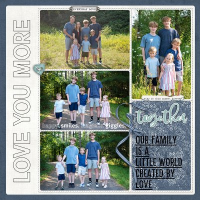 together (family photo shoot)