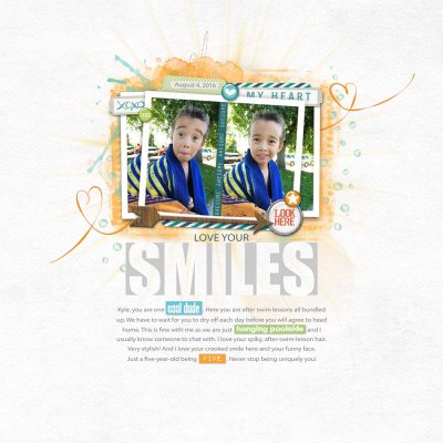 Love Your Smiles (Scraplift Chain October)