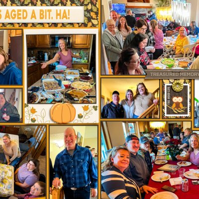 Thanksgiving - 2nd 2-page spread