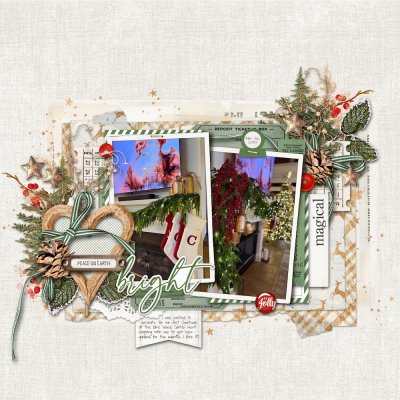 Christmas Mantle