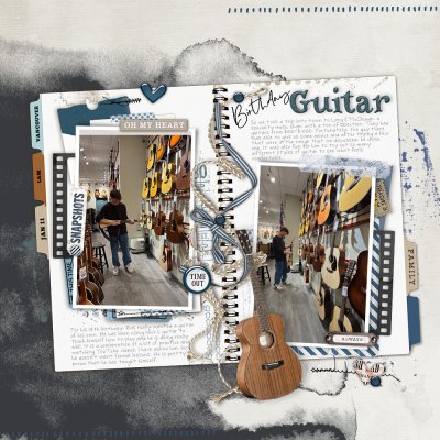 Birthday guitar