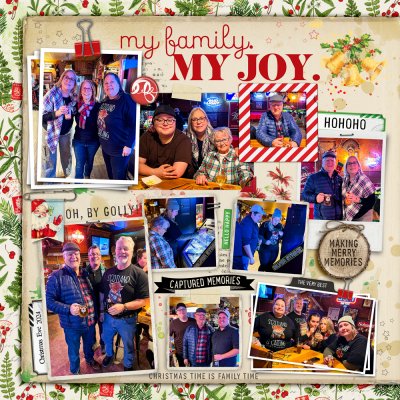 My Family My Joy - Christmas Eve (Left Side)