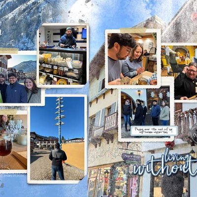 2025-01-25 Day trip to Leavenworth (double spread)