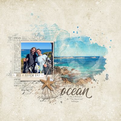 March Scraplift Chain: Free as the Ocean