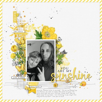 You are my sunshine (March template 2)