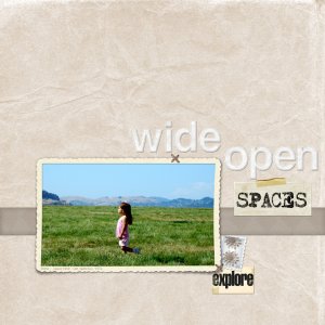 Wide Open Spaces (Jumpstart Challenge)