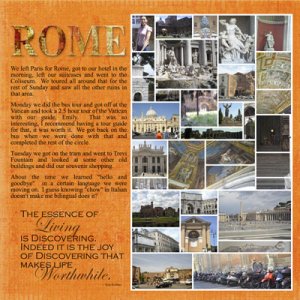 Gift Album - Rome - pg 2