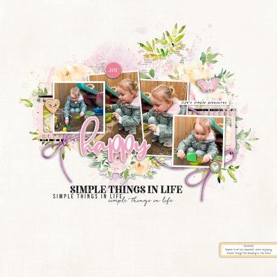simple moments (April color challenge)