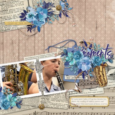 Challenge of the Month April - split background
