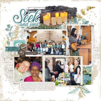 Retreat Left Page
