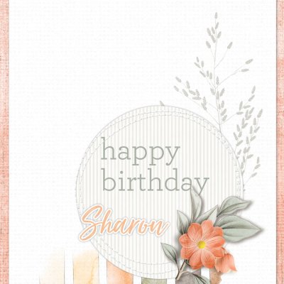 happy birthday sharon