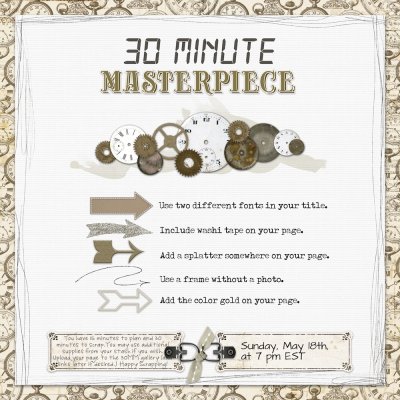 It's Time - Join us for the 30 MM Challenge!!
