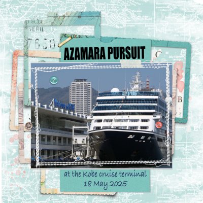 2025 30MM Our ship at Kobe Cruise Terminal