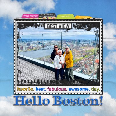 Hello Boston!