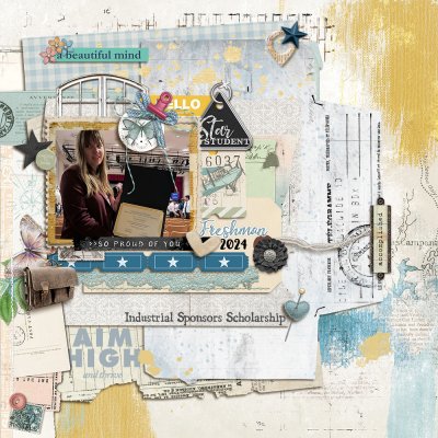 May Scraplift Chain - Melanie @Britgirl - May 2025