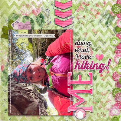 Kit Centric June Challenge - Me doing what I love!