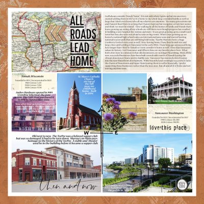 Then and Now:: My Hometowns