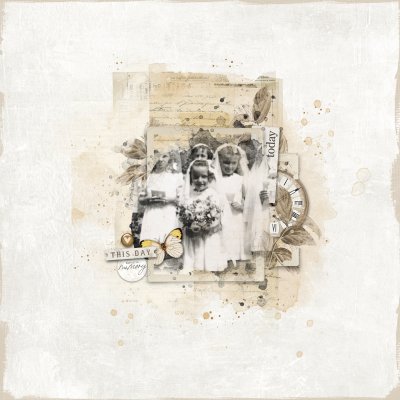 Scrap chain - We Flower Girl