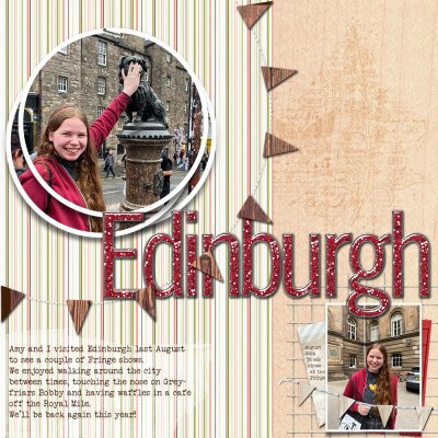 Edinburgh with Amy