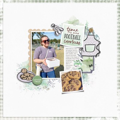 Football Cookies: Graphic Challenge