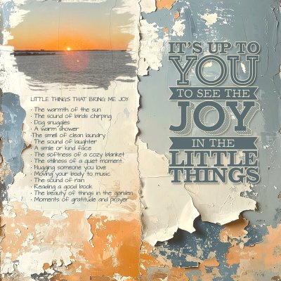 Joy in the Little Things