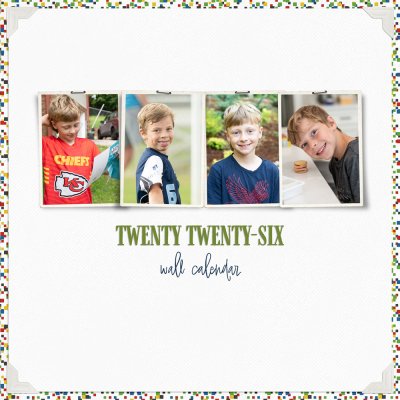 Wall Calendar: Brush it Up Challenge