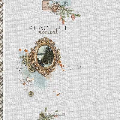 Peaceful Winter Scene