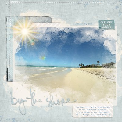 Let's Blend Challenge Jan26 - Dominican Shoreline