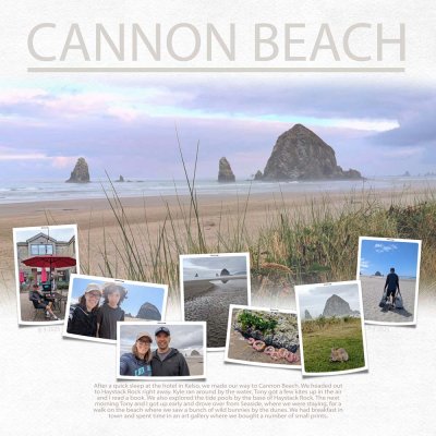 Cannon Beach 2025 (Saturday Scraplift)