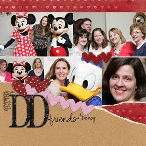 DD friends at Disney
