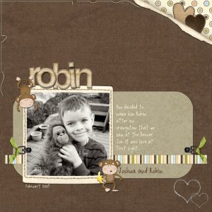 Joshua and Robin