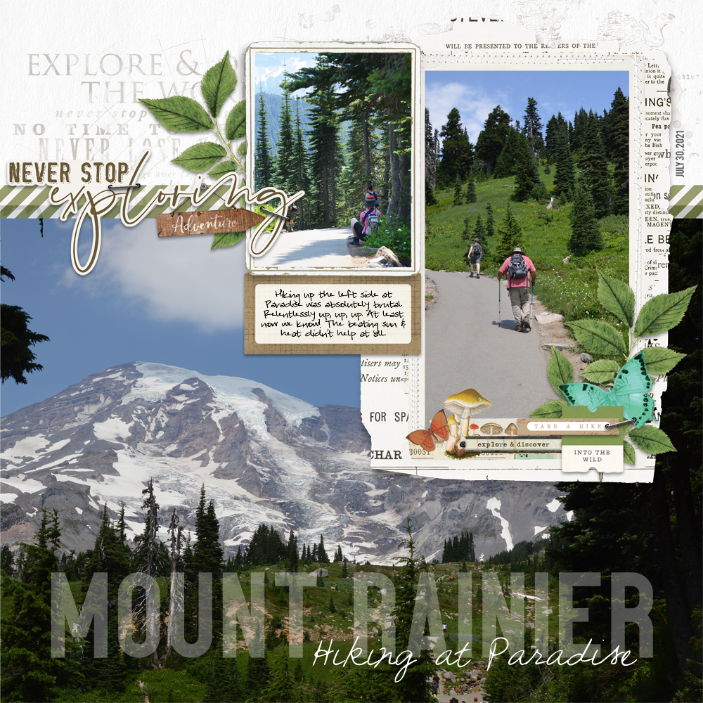 2021 07 30 Hike on Mount Rainier pg 1