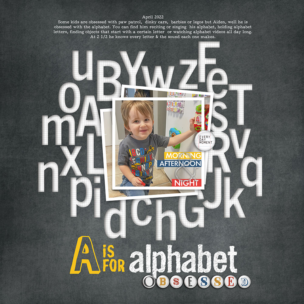 alphabet obsessed