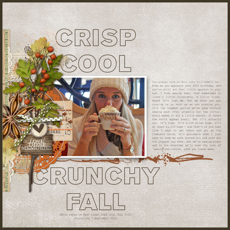 Crisp Cool Crunchy Fall