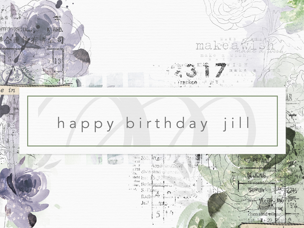 happy birthday jill