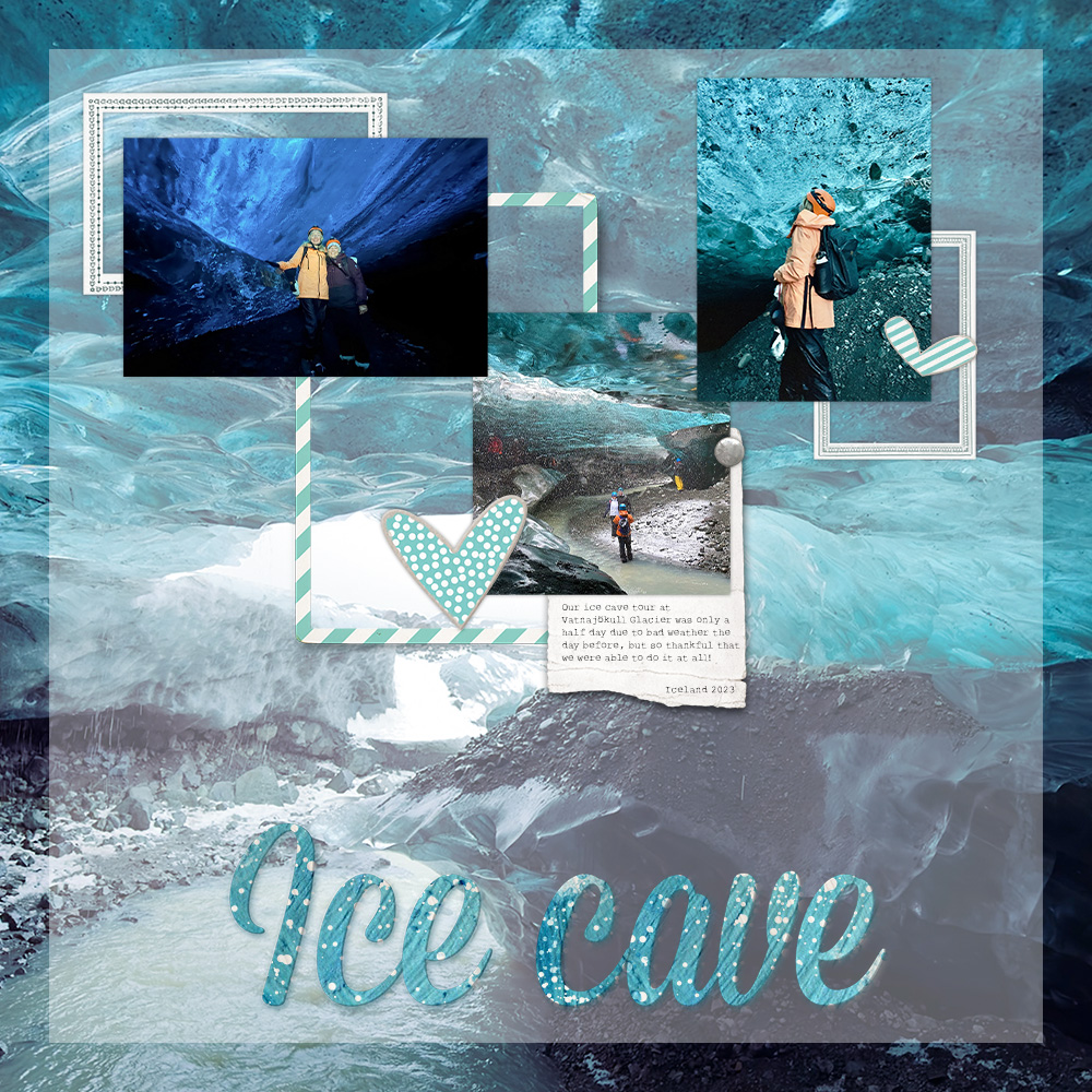 Ice cave - March Color Challenge