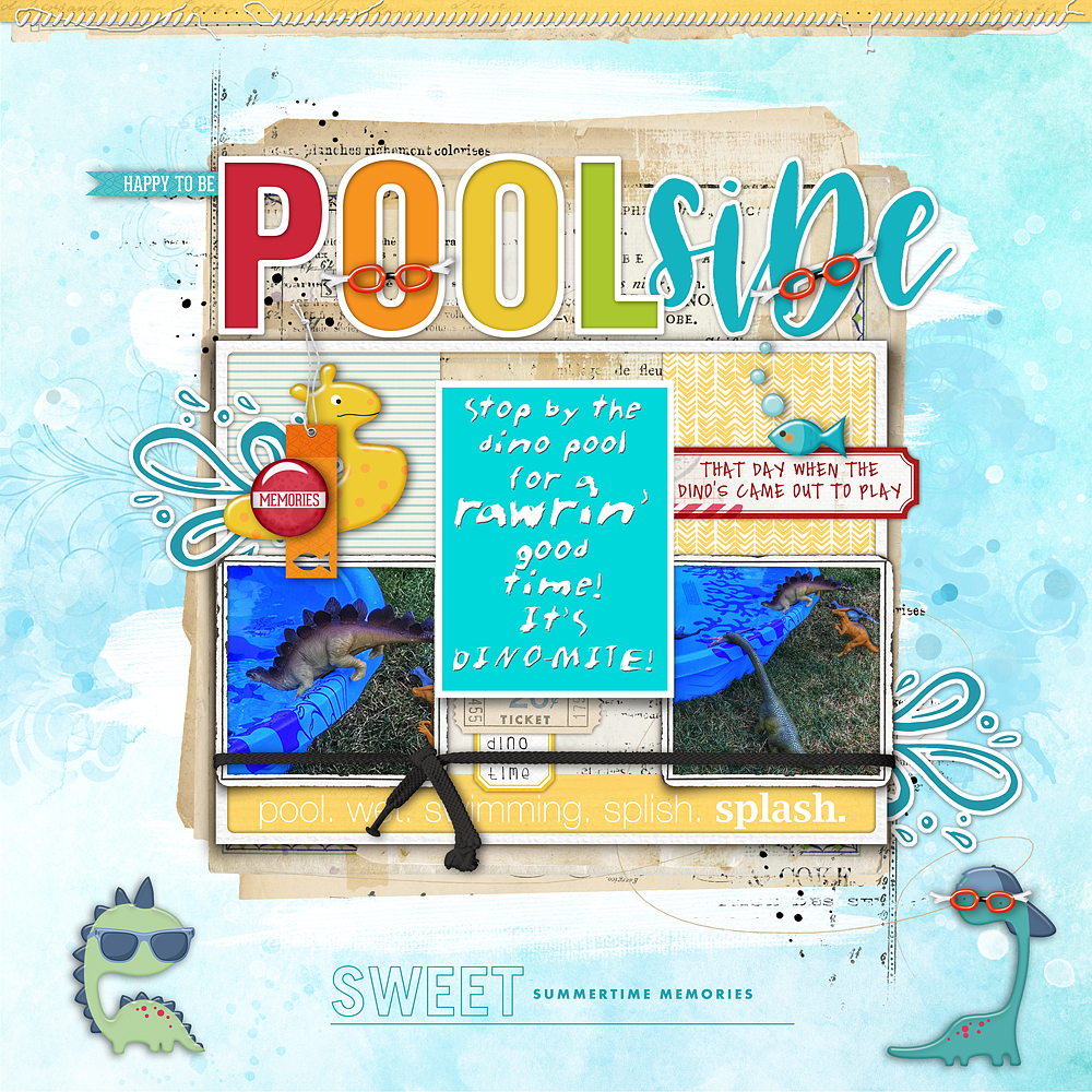 July Mashup Poolside