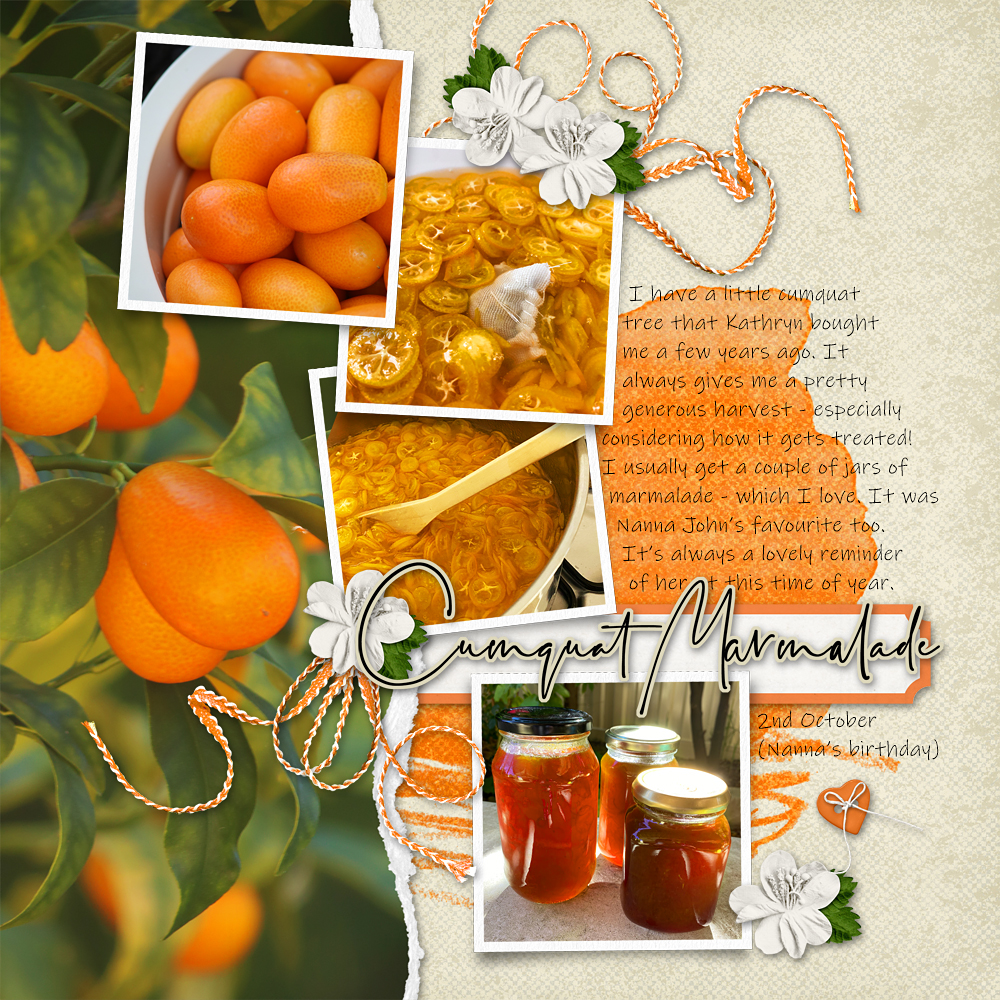 OCTOBER SCRAPLIFT Cumquat Marmalade